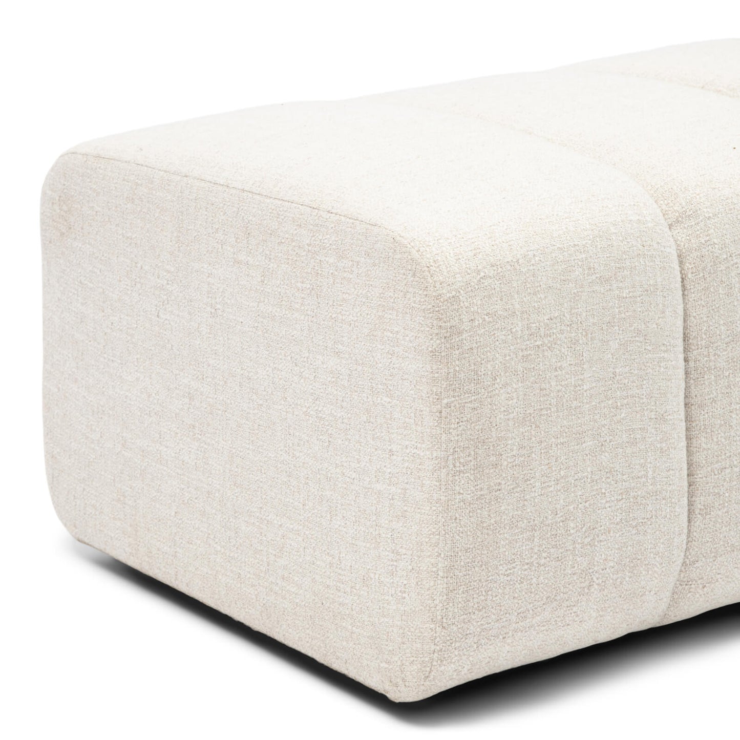 Dazzle Footstool 160x65 Antique White