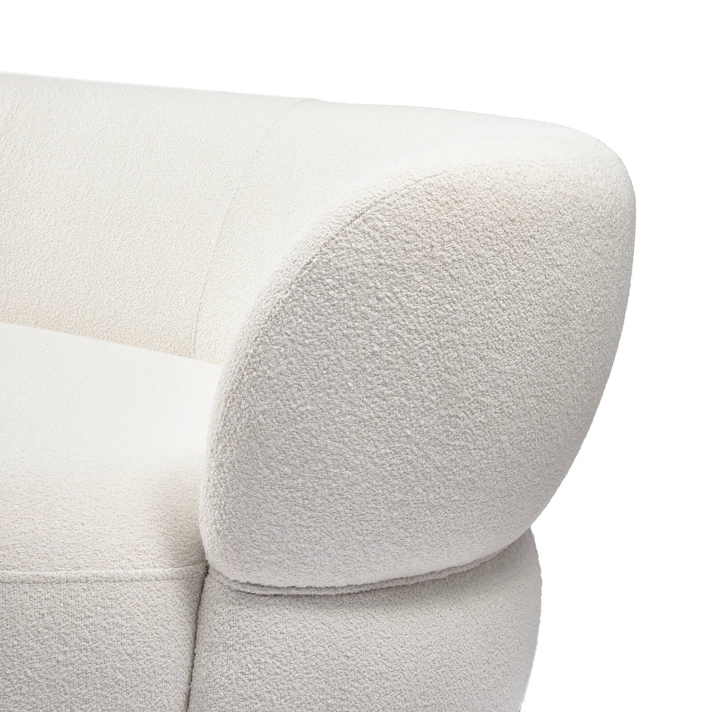 San Remo Sofa Arm Right 2,5 Simply White