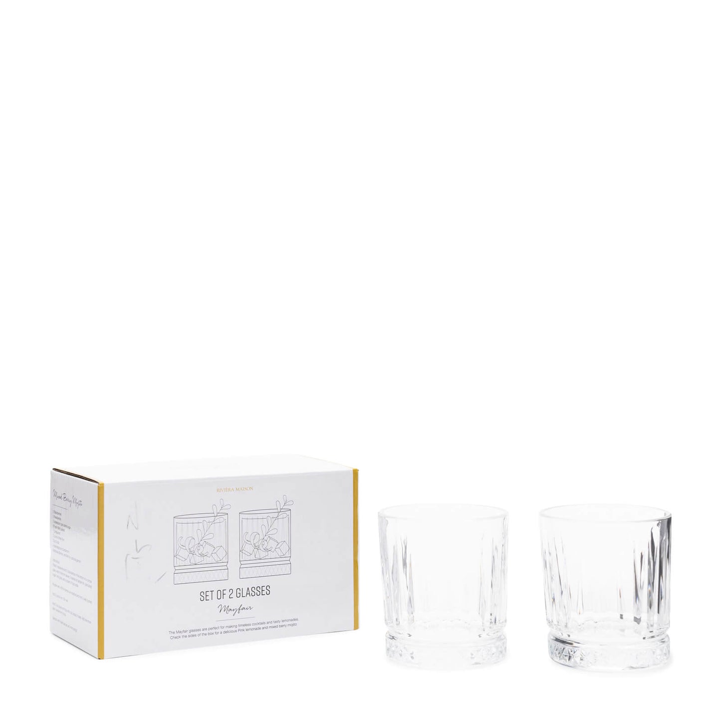 Mayfair Glasses 2 pieces