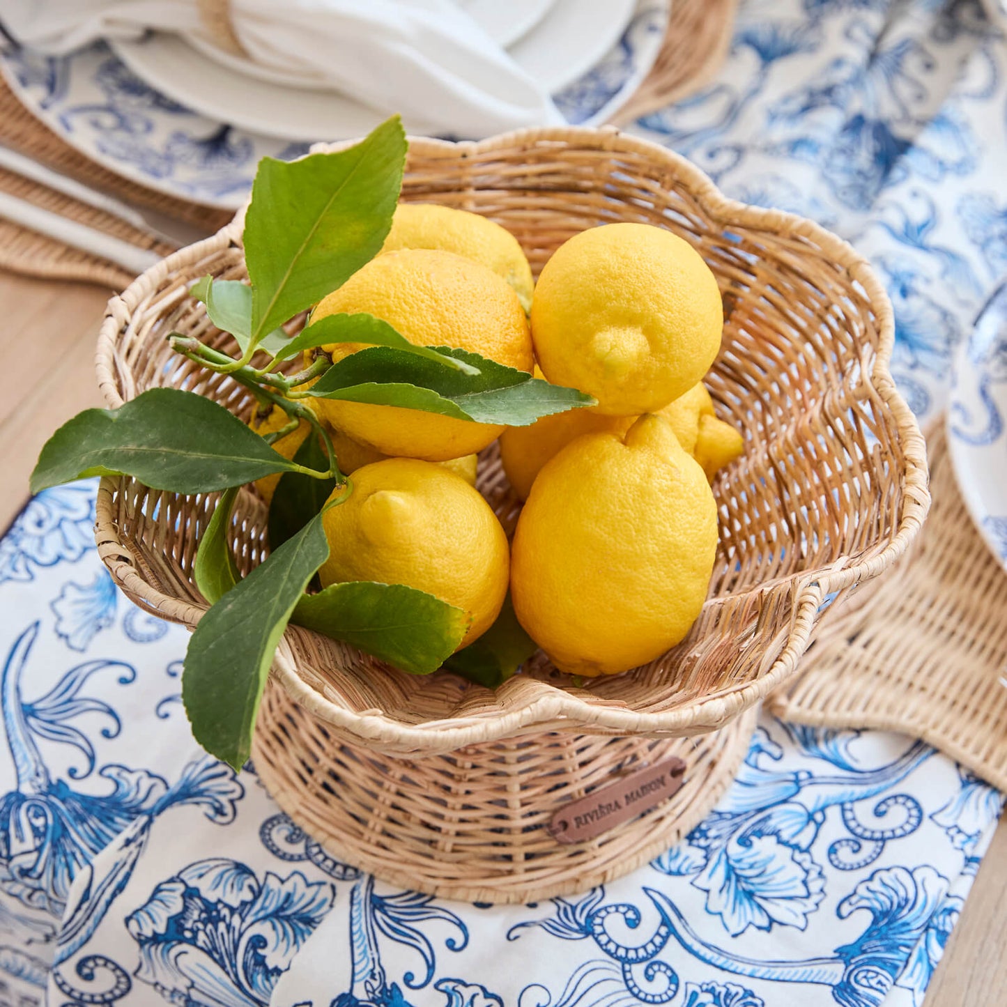 Rustic Rattan Benoa Bowl