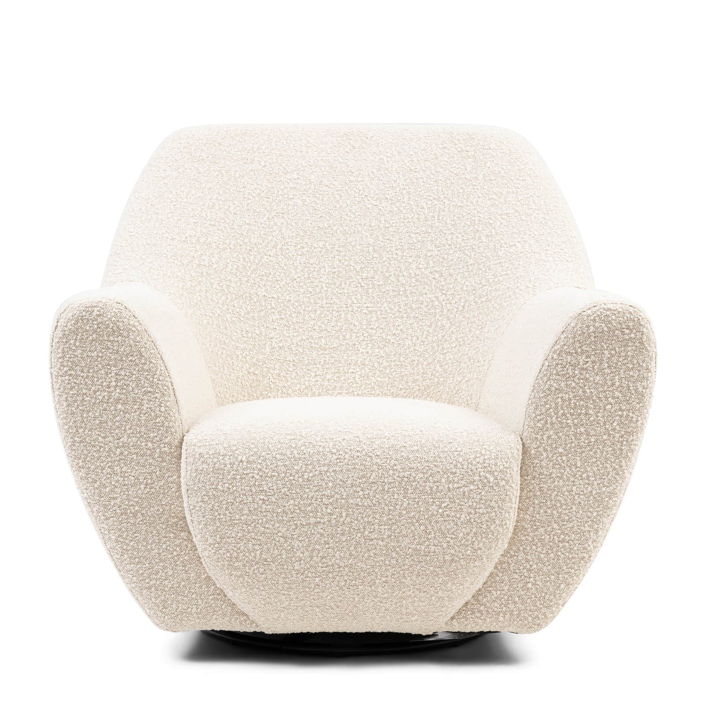 The Jill Swivel Chair White Sand