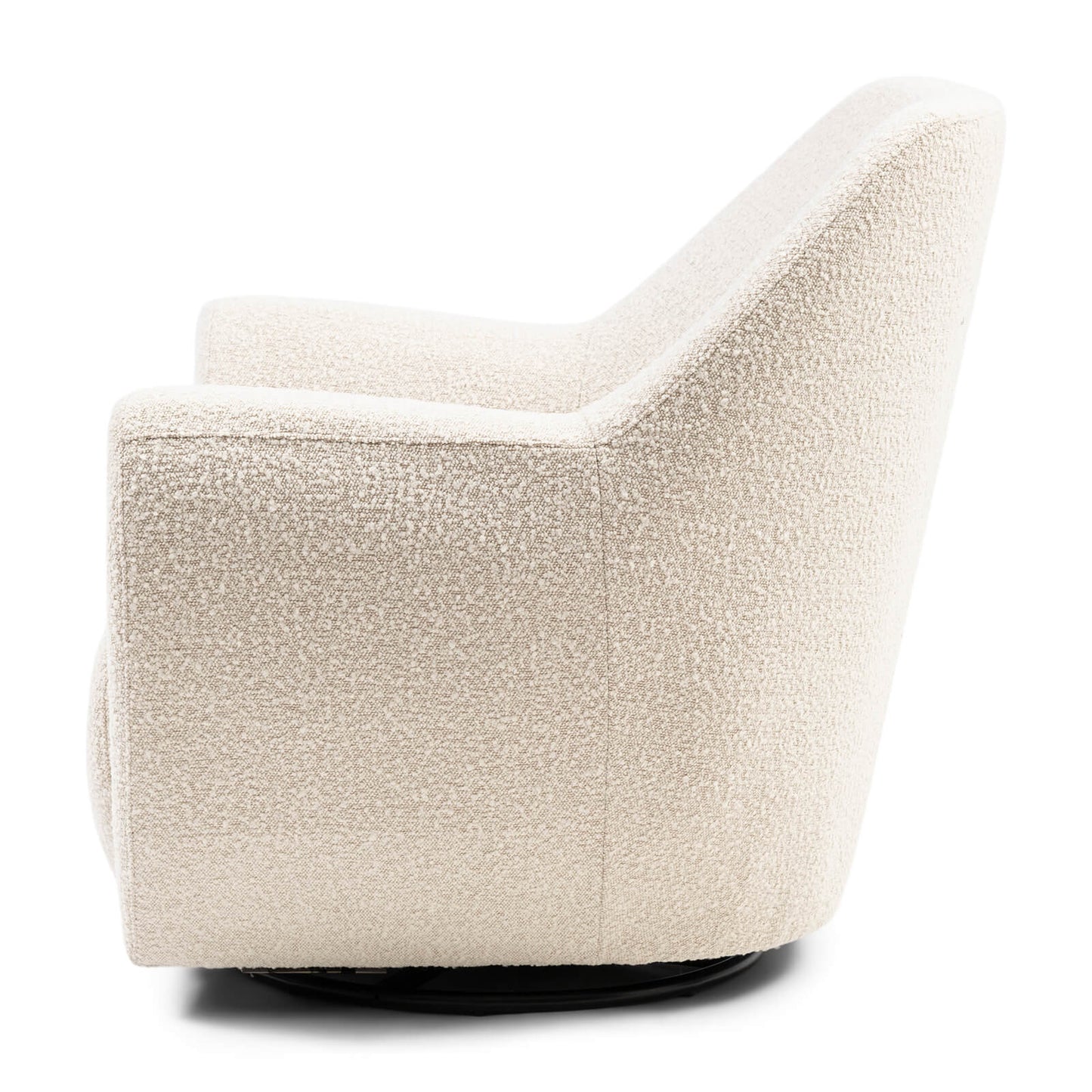 The Jill Swivel Chair White Sand