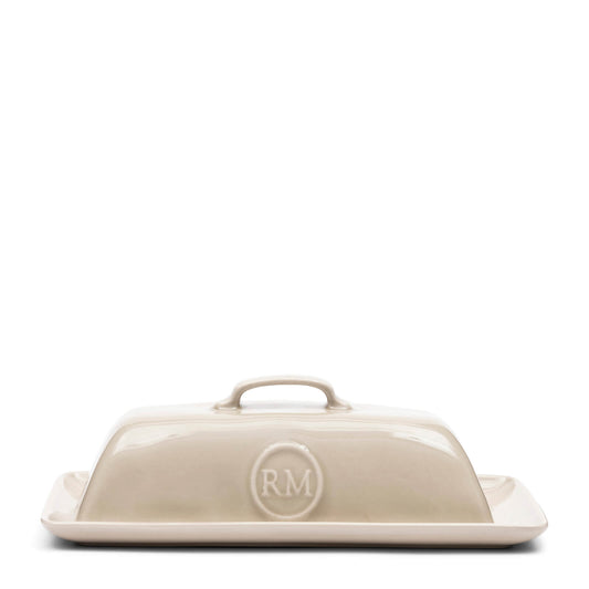 Portofino Butter Dish flax