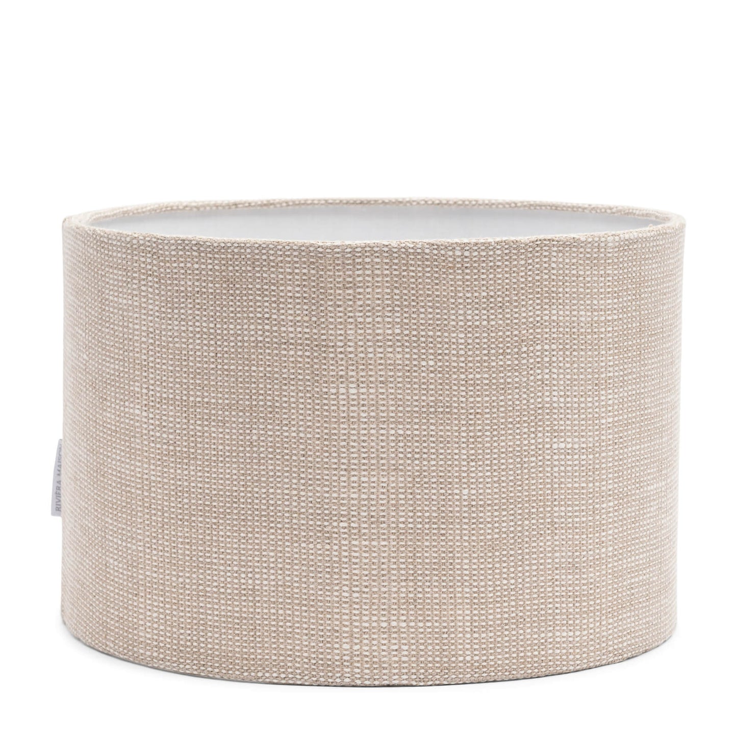 Linen Cylinder Lampshade Flax 20x15