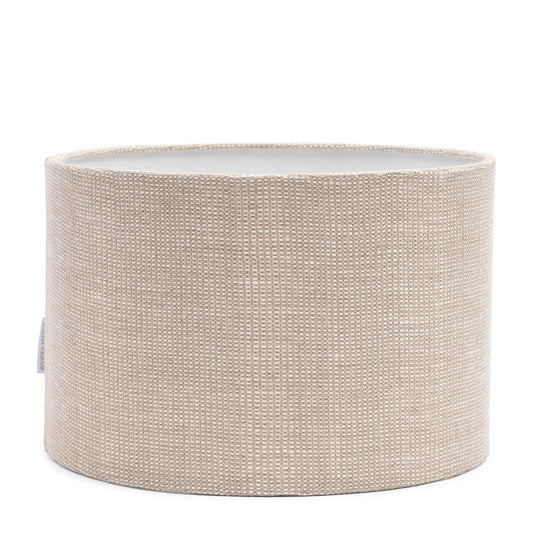 Linen Cylinder Lampshade flax 20x15