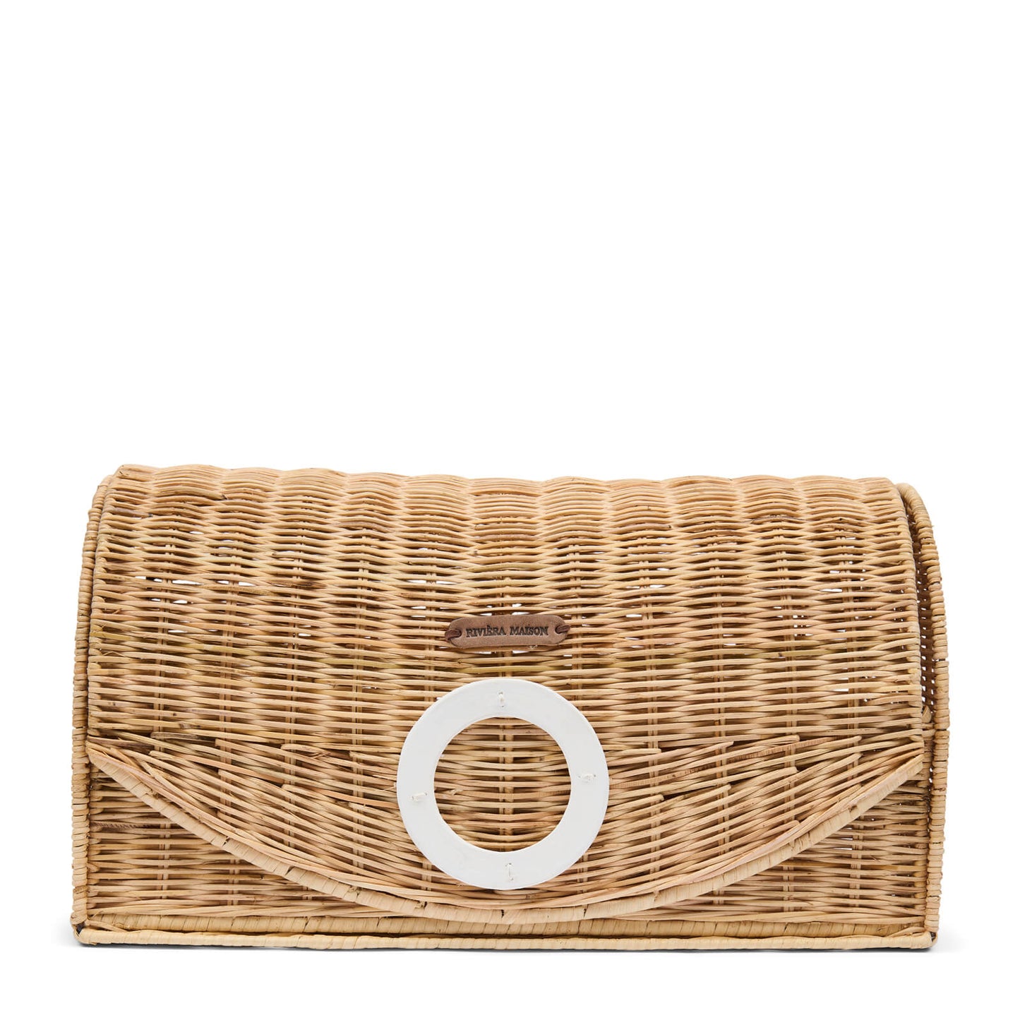 Rustic Rattan Benoa Bread Box