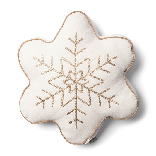 Wonderful Snowflake Box Pillow