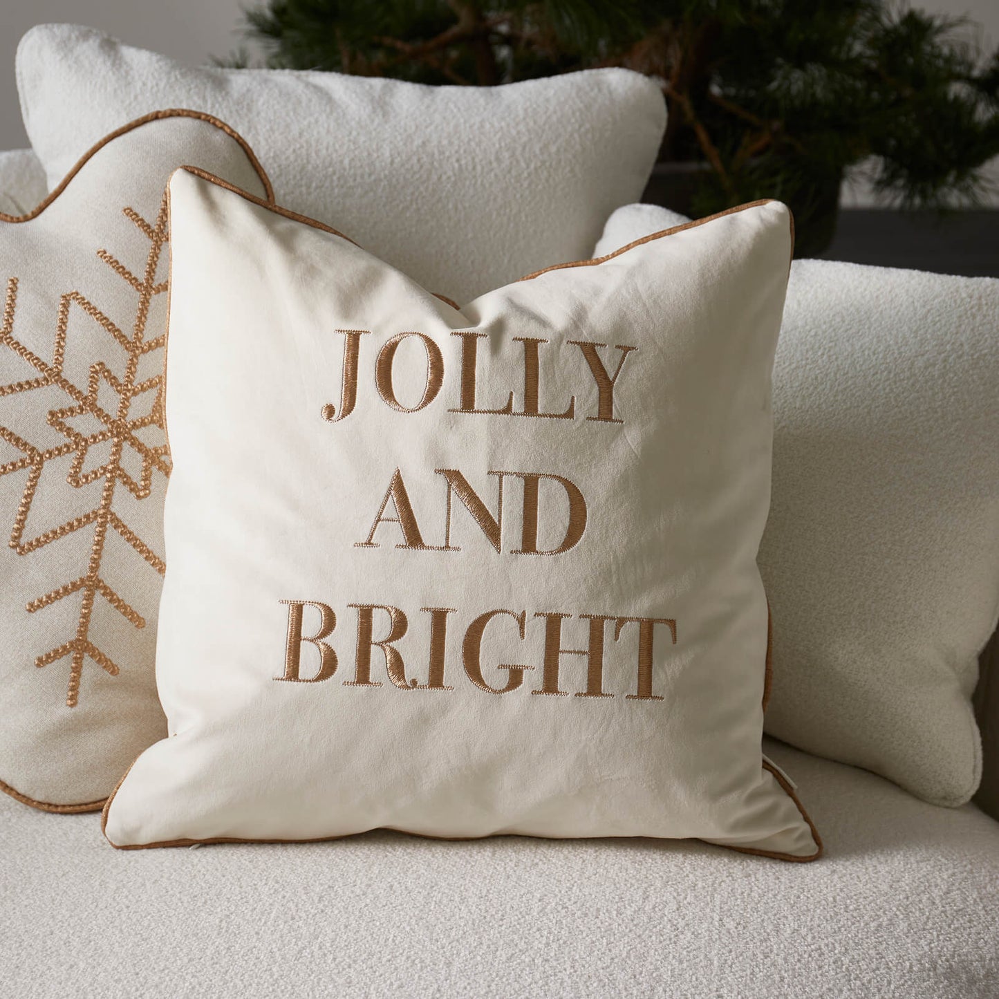 Jolly & Bright Pillow Cover 50x50