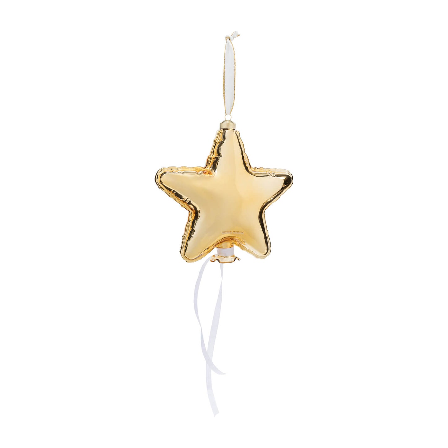 Balloon Star Ornament gold (L)