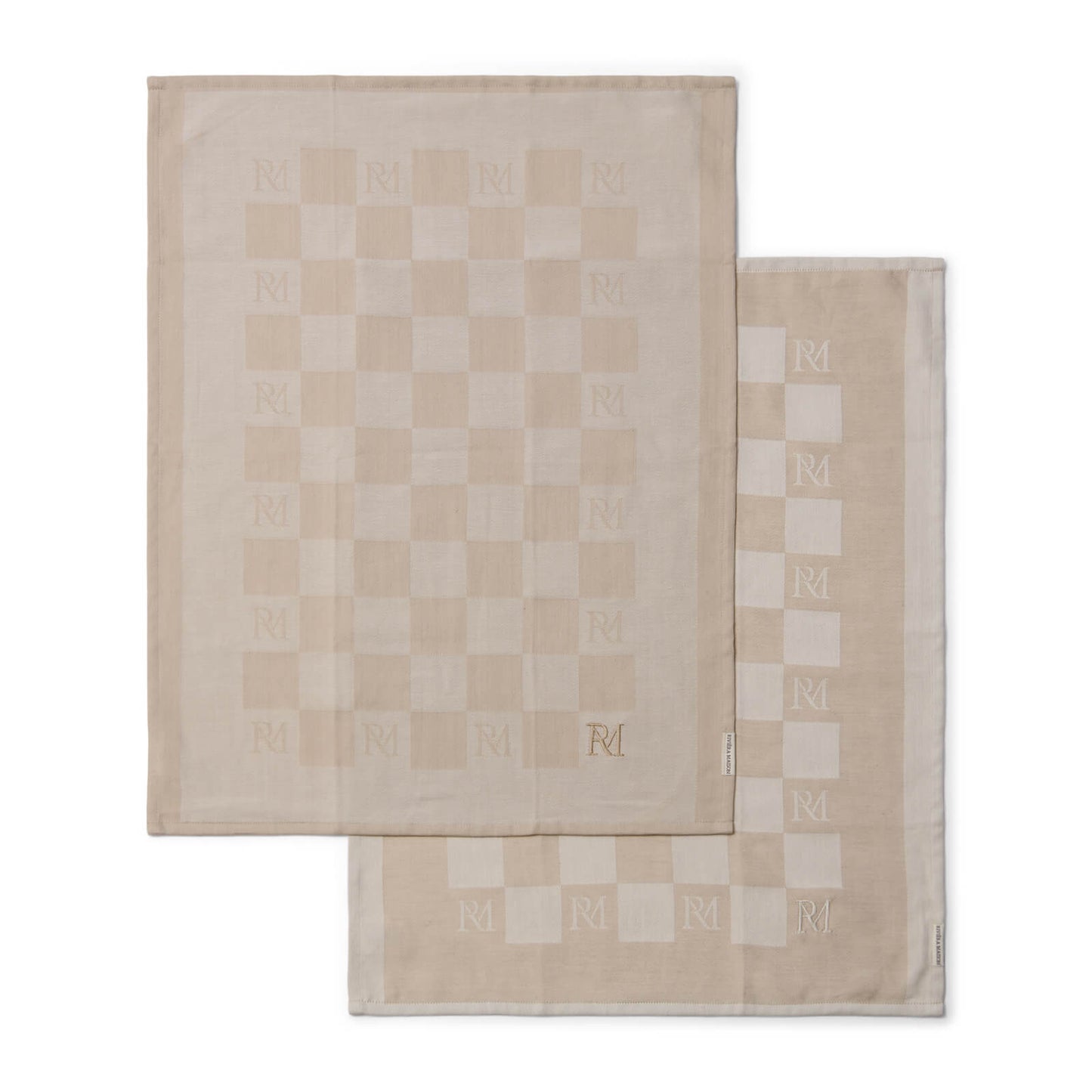 RM Checkered Tea Towel 2 pieces