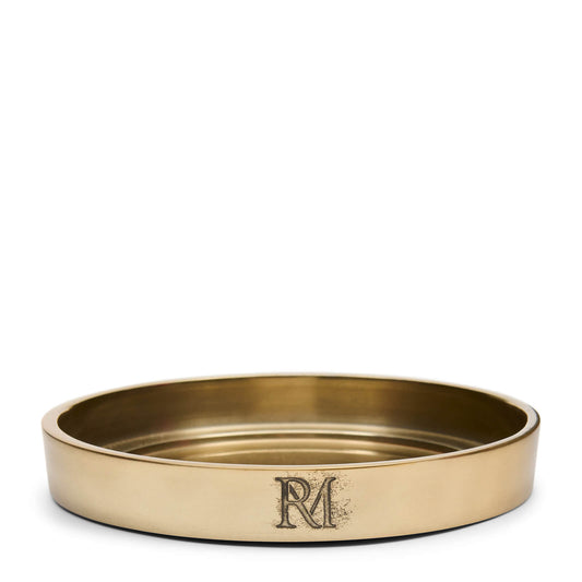 RM Maxime Candle Platter Gold L