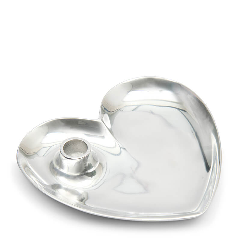 Heart Dinner Candle Plate L