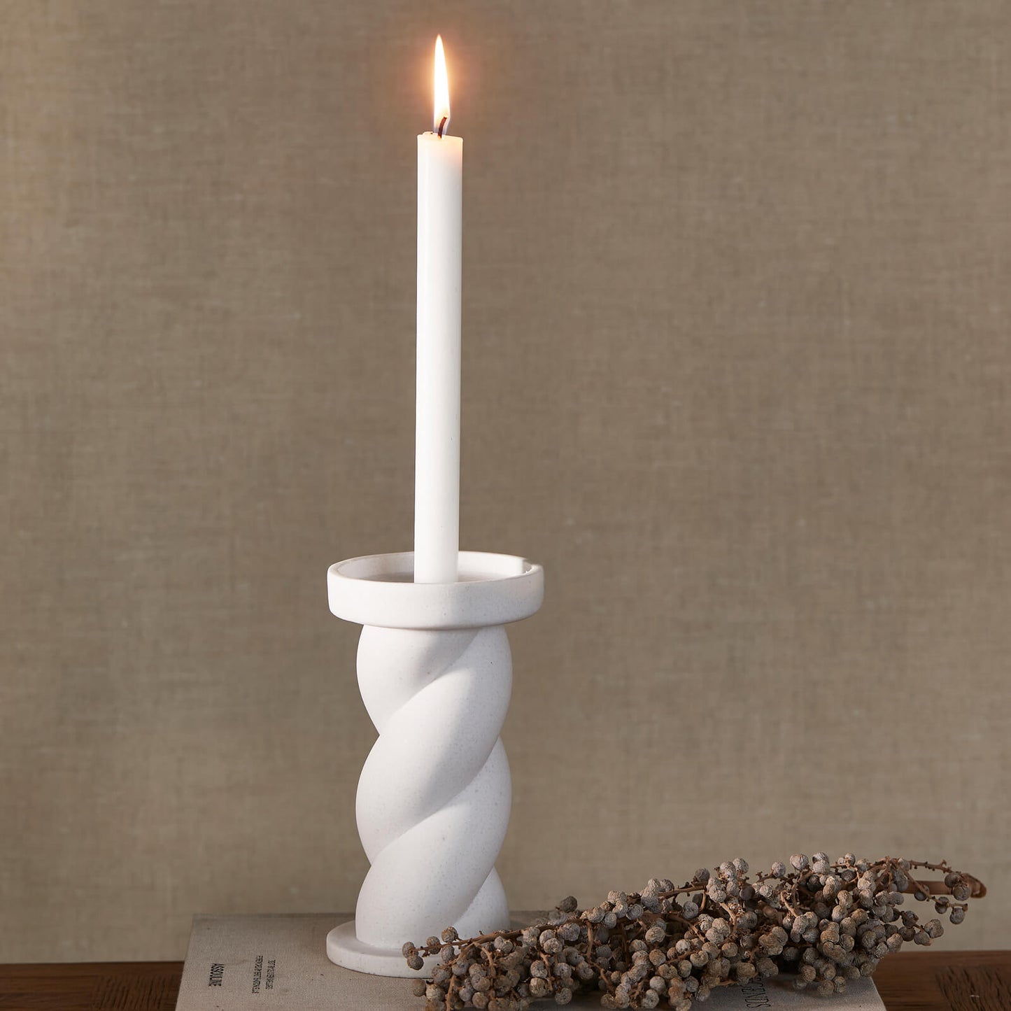 Twisted Candle Holder S