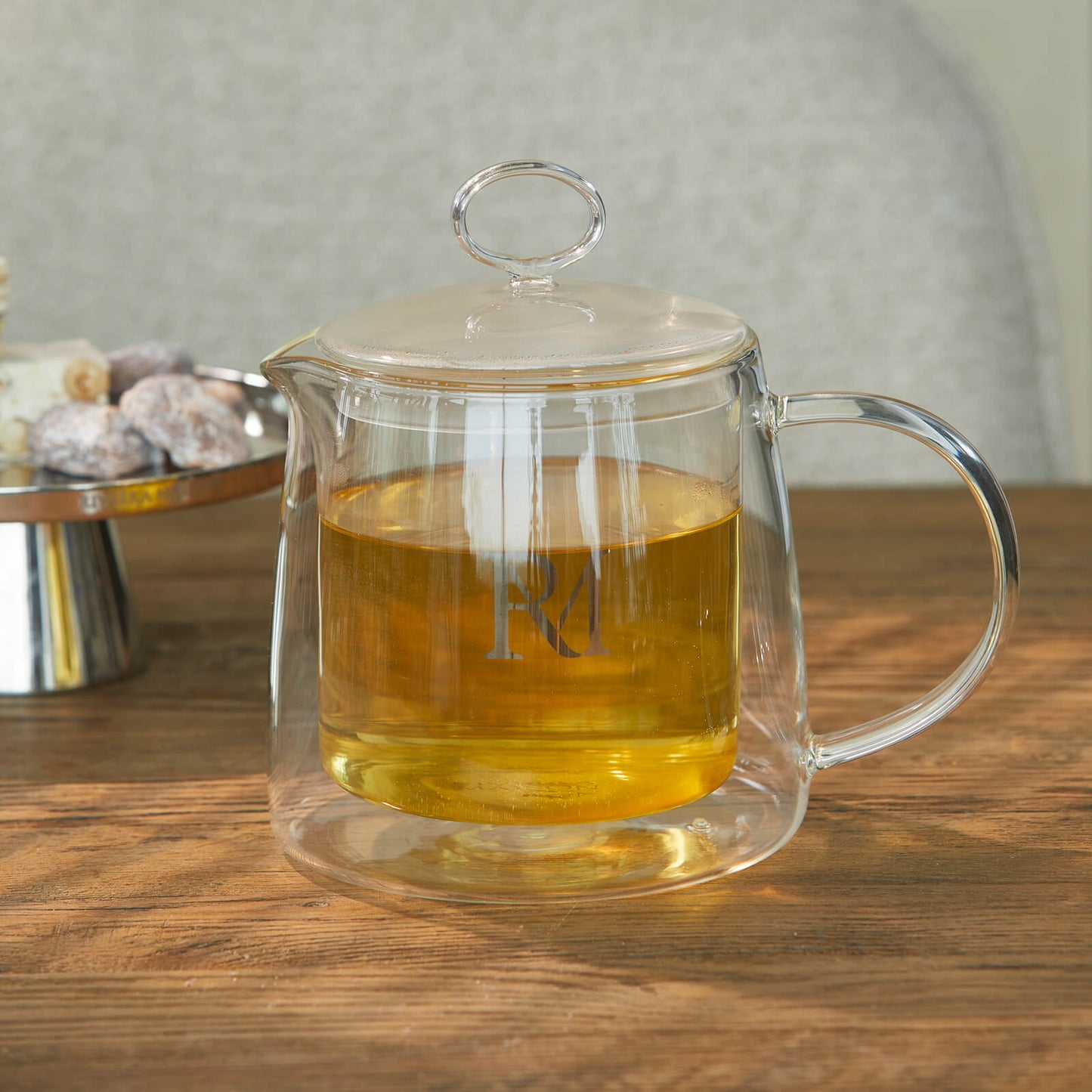 RM Double Wall Monogram Tea Pot