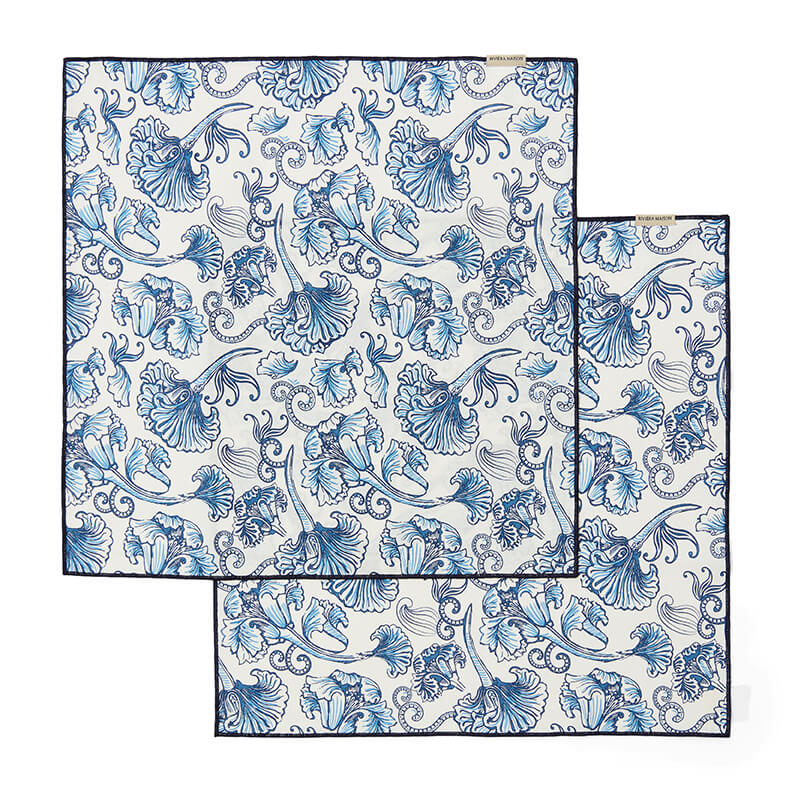 Floral Island Print Napkin 2 Pieces