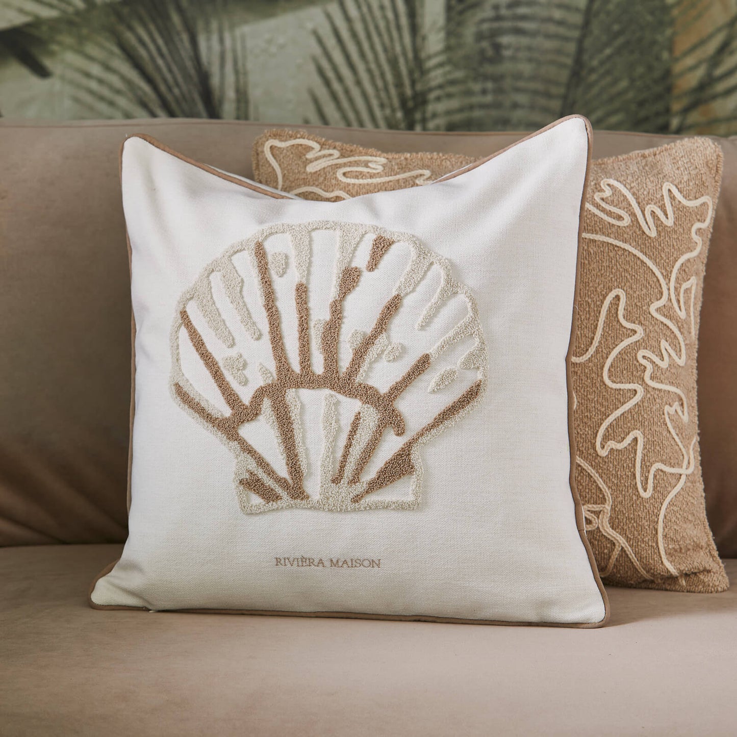 Shell Pillow Cover 50x50