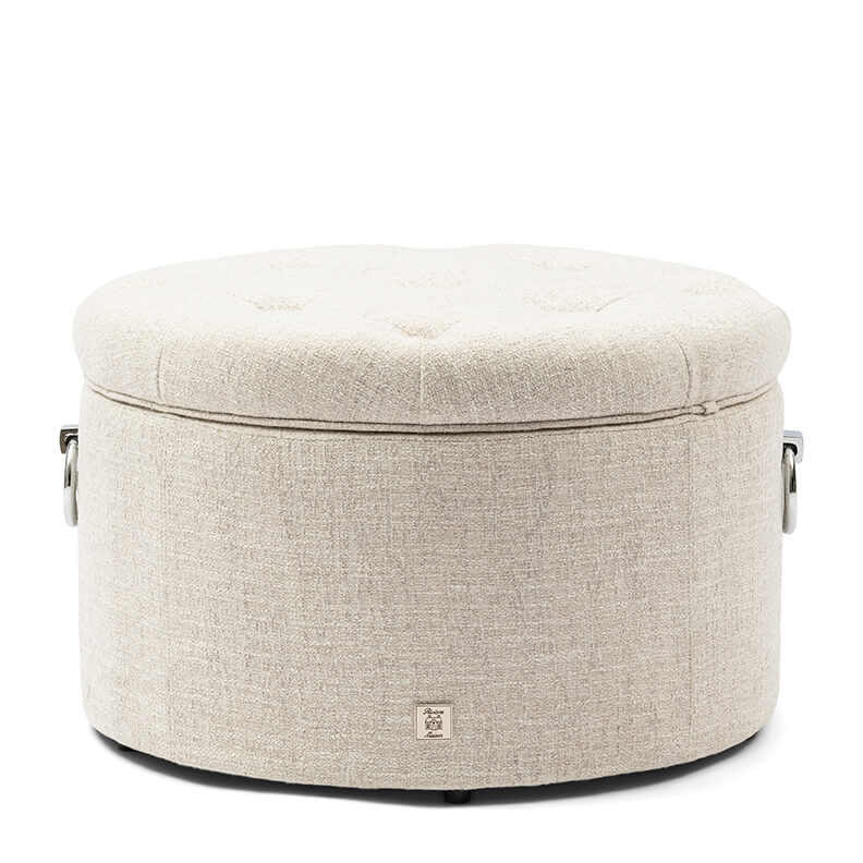 Park Avenue Footstool Antique White