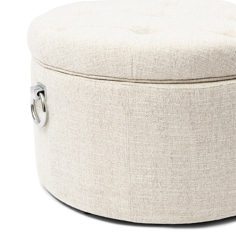 Park Avenue Footstool Antique White