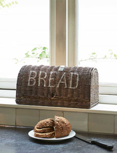 Rustic Rattan Bread Box maisonleonie