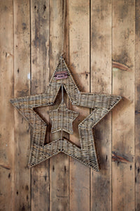 Rustic Rattan Magical Star maisonleonie