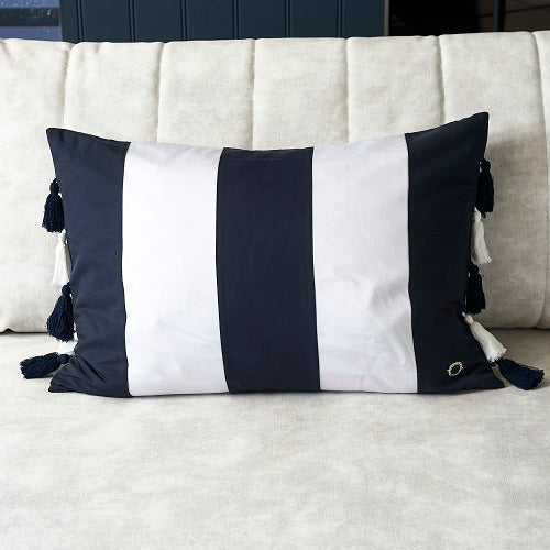 Yacht Club Stripe Pillow Cover